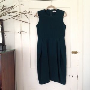 Emerald dress by Celinè.